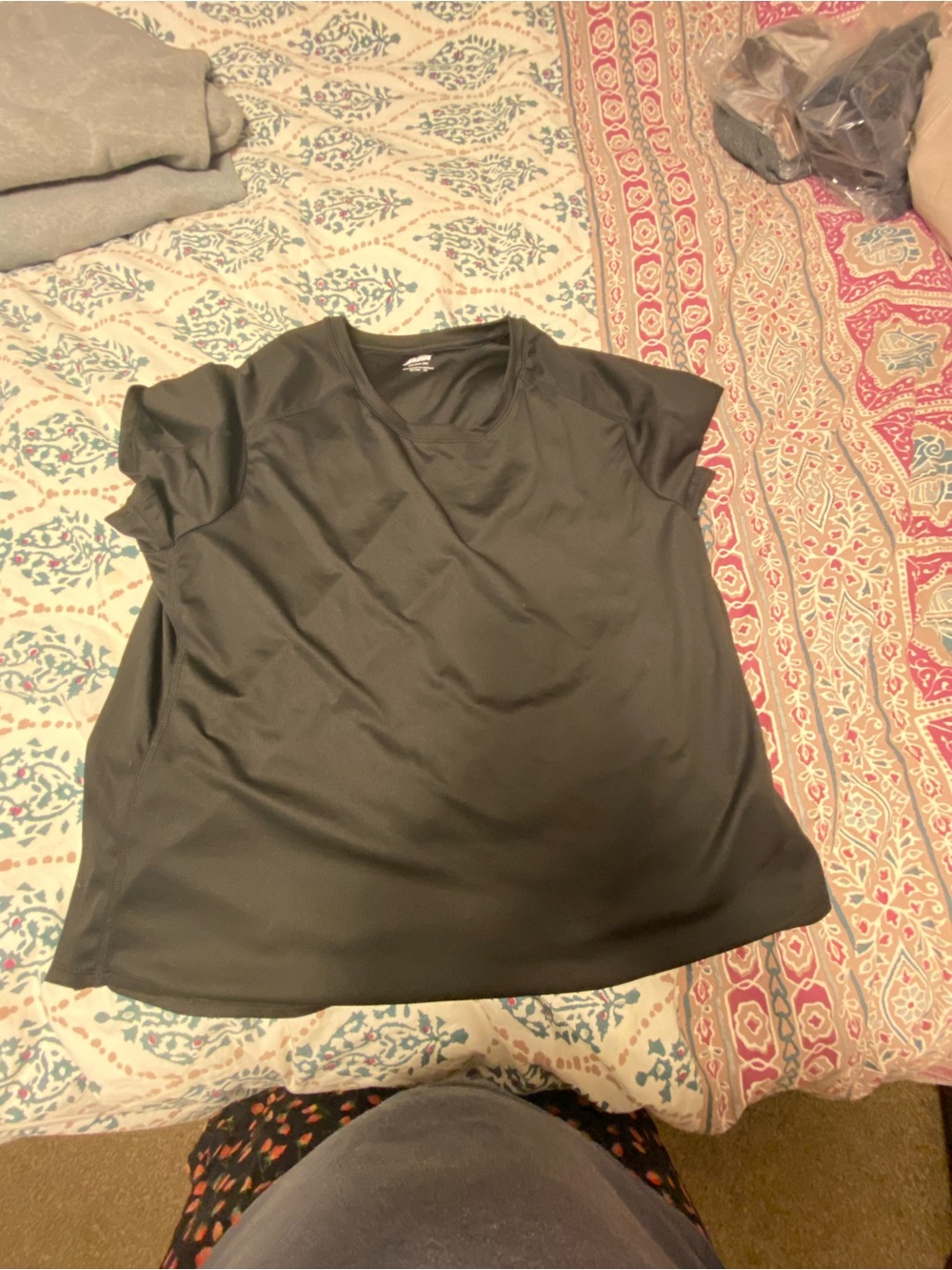 Avia Black Short-Sleeve Active Tee